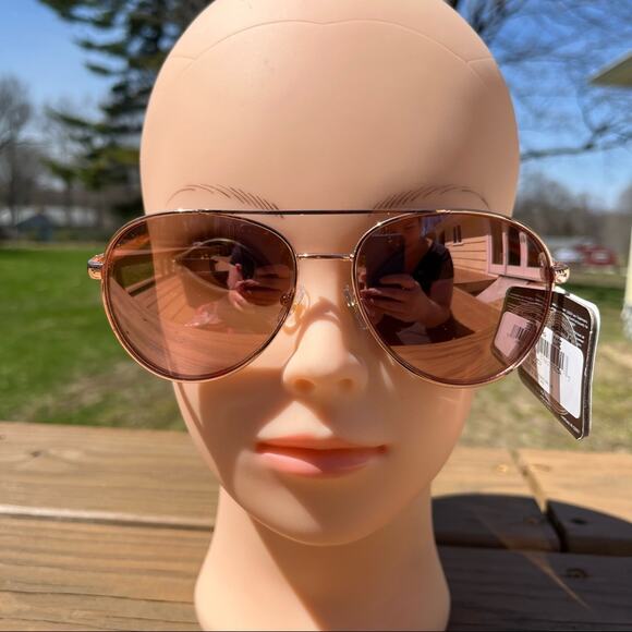 Panama Jack Aviator Sunglasses Rose - Picture 1 of 14